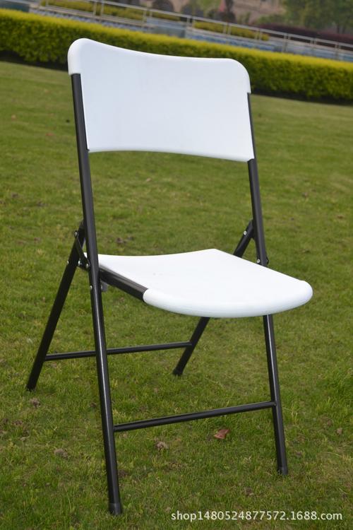 折叠椅餐桌椅户外培训休闲椅靠背椅fc002白色厂家批发
